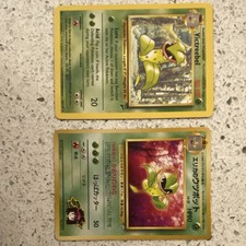 Pokemon TCG Victreebel 2-Card Lot - Japanese Erika's + Jungle 32/130 Base Set 2 picture