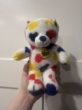 RARE Build A Bear Friends Count Spotted Heart Paws Stuffed Animal Plush Toy 9'' picture