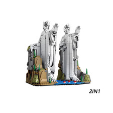 New LOTR Argonath Giant Statues 2-in-1 1706Pcs Building Blocks Display Set picture