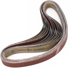15PCS 1x30 in Sanding Belt 600 800 1000 Grit Sander Belts Knife Makers Polishing picture