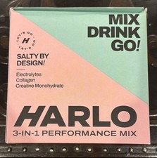HARLO 3-in-1 Performance Mix Salty By Design MIX DRINK GO 12 Sachets / Packets picture