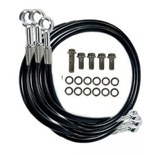 FRONT Brake Braided Hose Line For 1984-87 Honda Goldwing 1200 GL1200A Aspencade picture
