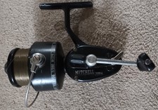 Vintage 1982 Mitchell 300A Fishing Reel Made in France M26450 Working picture