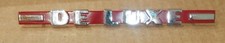 1946 1947 1948 PLYMOUTH DELUXE FENDER EMBLEM - Painted - NICE picture