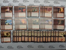 60 Card Deck - MONO RED BURN - Modern - Ready to Play - Magic MTG FTG picture