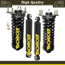 Monroe OEM Front Struts & Rear Shocks For 2007-2012 Dodge Nitro/Jeep Liberty picture