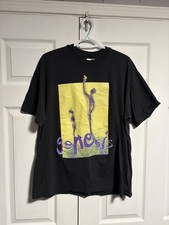 Vintage 1992 Genesis World Tour Band T-shirt Mens XL Single Stitch Black USA picture