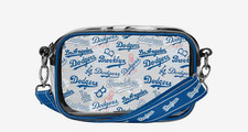 Los Angeles Dodgers Repeat Retro Print Clear Crossbody Bag picture