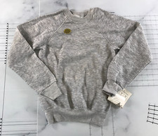 Vintage Bassett Walker Crewneck Sweatshirt Youth 10-12 Medium Heather Grey picture