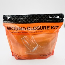 SurviveX Zip Stitch Wound Closure Strips - Repair Wounds Without Stitches -... picture