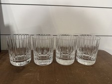 Set of 4 Vintage Baccarat Crystal Harmonie Glasses 3 3/4” picture