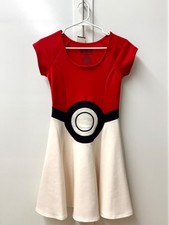 Pokémon Poké Ball Dress Women’s/Juniors S/P Bioworld Official Licensed 2016 picture