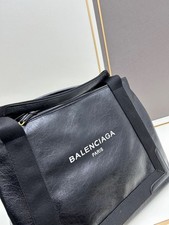 Balenciaga Men's Black Lambskin Crossbody Bag Brand New With Tags picture