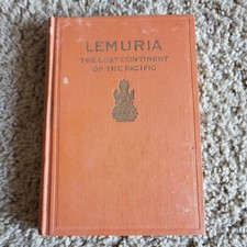 Lemuria: The Lost Continent of the Pacific by Wishar S. Cerve Hardcover Vintage picture