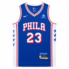 Philadelphia 76ers James #23 Blue Basketball Jersey Men picture