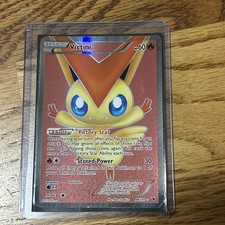 Victini (98 Full Art) 98/101 Noble Victories Holo 2011🔥 picture