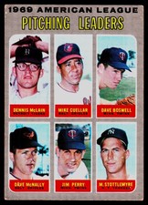 1970 Topps #70 1969 AL Pitching Ldrs.. - VG picture