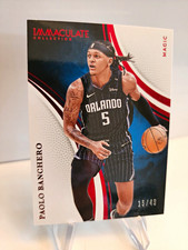 Panini Immaculate Collection 2024-25 Paolo Banchero #41 Red /49 Magic picture
