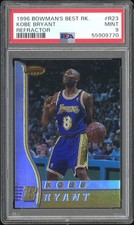 KOBE BRYANT  1996 BOWMAN'S BEST ROOKIE REFRACTOR PSA 9 #R23 ROOKIE RC picture