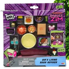 Teeny Tinies Invader Zim 15 pc Mini Gir's Living Room Mayhen New picture