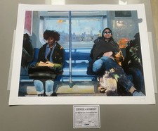 John Wentz Don't Need That Ending Hand Embellished Oversized Art Print Signed CO picture