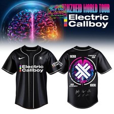 Electric Callboy Tanzneid World Tour 2026 Limited Edition Baseball Jersey picture