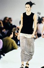 Calvin Klein Collection Spring 1994 Rayon Knit Sleeveless Top S Vintage  picture