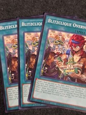 Yugioh 3x Blitzclique Overvolt BETB-EN066 Common 1st Ed NM picture