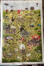 RARE Regular Show 100+ Character Poster SDCC 2013 Cartoon Network 24x36 One Side picture