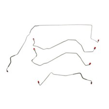 For 00-03 Buick LeSabre Front Brake Line Kit ABS Stainless Steel AKT0101SS picture