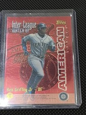 1997 Topps Inter-League Match-Ups Ken Griffey Jr Dante Bichette #ILM3 Refractor picture