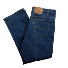 Vintage 90's Levis 517 Bootcut Jeans Dark Wash Mens 40x30 Made in USA picture