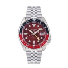 Seiko 5 Sports Automatic GMT Limited Edition 1000pcs Passion Red Watch SSK031K1 picture