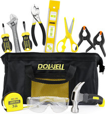 Kids Tool Set with Bag - Real Metal Tools for DIY, Ages 8+ picture