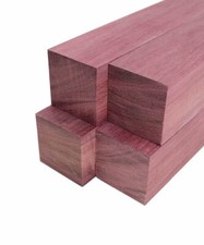 Purpleheart Lumber Square Turning Blanks - 2