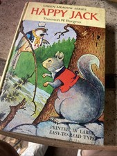 Vintage Happy Jack by Thornton W. Burgess 1940s Edition Green Meadow Series HC picture