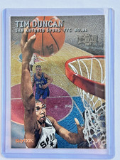 1999-00 Skybox Metal Tim Duncan #110 Base – San Antonio Spurs – HOF – Near Mint picture