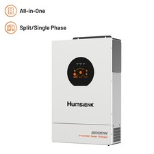 Humsienk 48V 8KW Solar Hybrid Inverter 10KW MPPT Solar 120V/240V Split Phase UPS picture