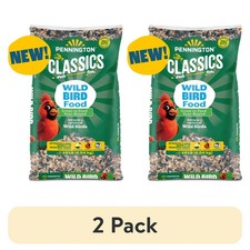 Pennington Classic Dry Wild Bird Feed and Wild Bird Seed, 10 lb. New Bag, 2 Pack picture