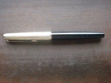 Mint MONTBLANC No.227 Black Gold-Plated Cap 14K F Nib Fountain Pen picture