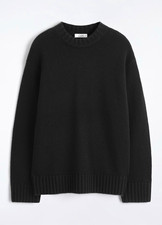COS Pure Cashmere  Crew Neck  Sweater XS In Black picture