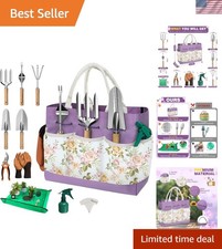Elegant 22-Piece Gardening Tools Set with Ergonomic Design for Garden Lovers picture