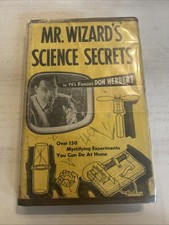 Mr. Wizard's Science Secrets Don Herbert 1953 Hardcover Book picture