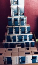 50 New Casio Display Watch Box-Blue Gift Box Watch Cradle OEM BOX Classic vintag picture