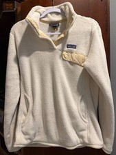 Patagonia Women's Re-Tool Snap-T Pullover Cream L picture