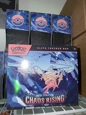 Pokemon TCG Mega Evolution Chaos Rising Elite Trainer Box ETB New Factory Sealed picture
