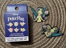 Disney Peter Pan Tinker Bell Enamel Pins - YOU CHOOSE (w/ Box) picture