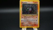 Houndour 5/75 Neo Discovery Unlimited Holo Rare MP SWIRL picture
