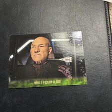Jb22 Star Trek Nemesis 2002 #24 Noble Captain Picard Blood Patrick Stewart picture