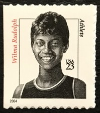 2004 Scott #3436 - 23¢ - WILMA RUDOLPH - ATHLETE - Single Booklet Stamp Mint NH picture